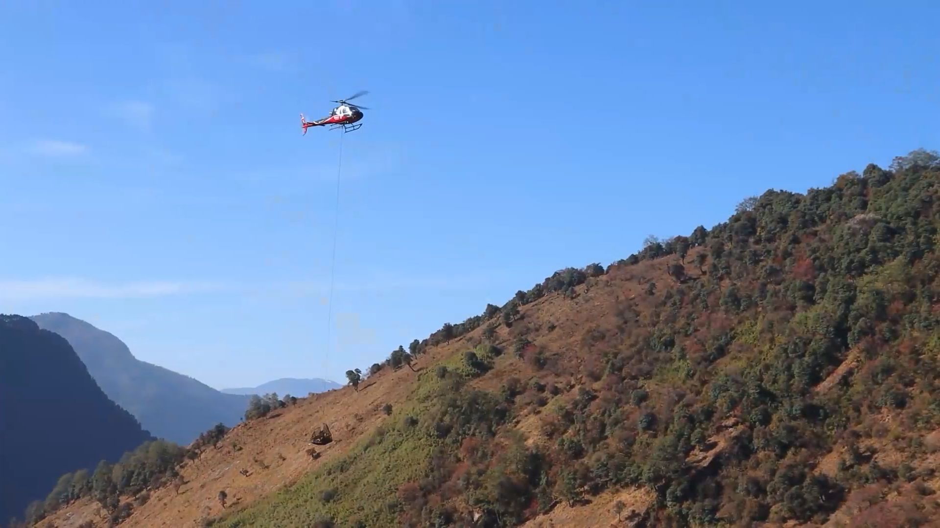 Small Helicopter Drop